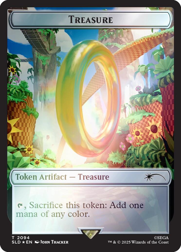 Treasure Token (2094) (Rainbow Foil) [Secret Lair Drop Series] | Lots Moore NSW