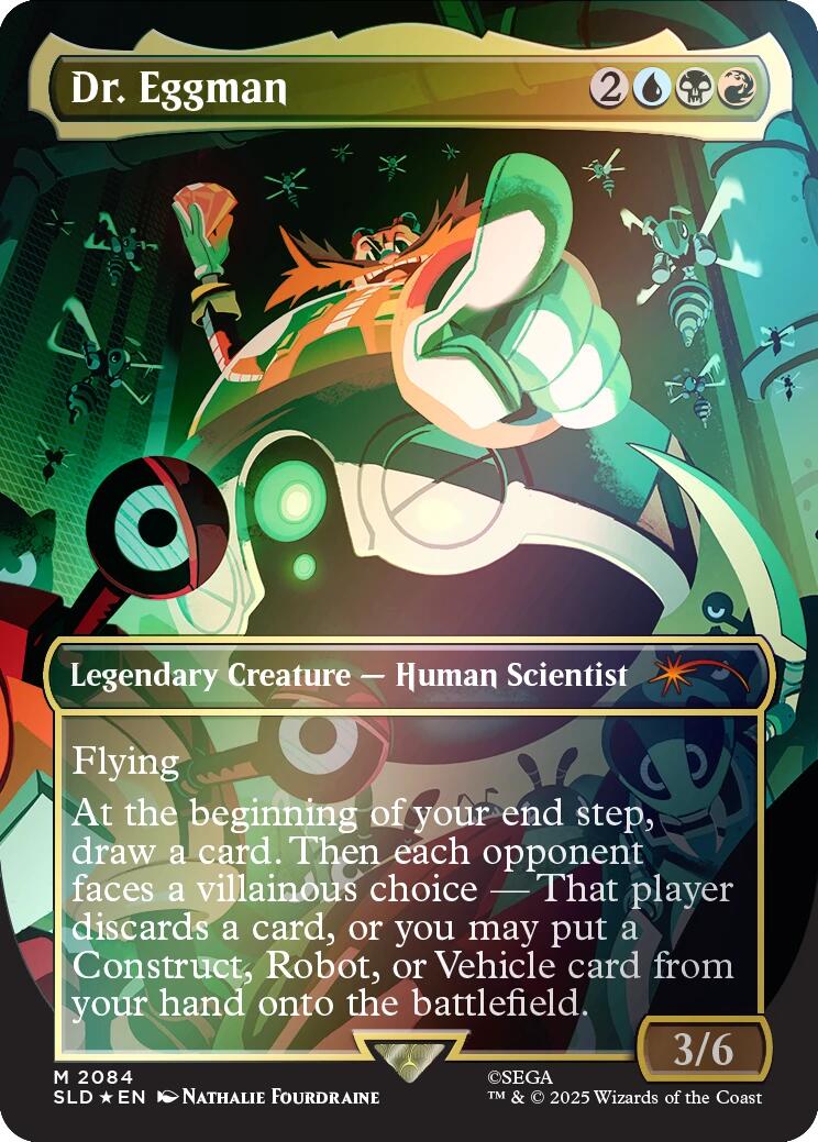 Dr. Eggman (Rainbow Foil) [Secret Lair Drop Series] | Lots Moore NSW
