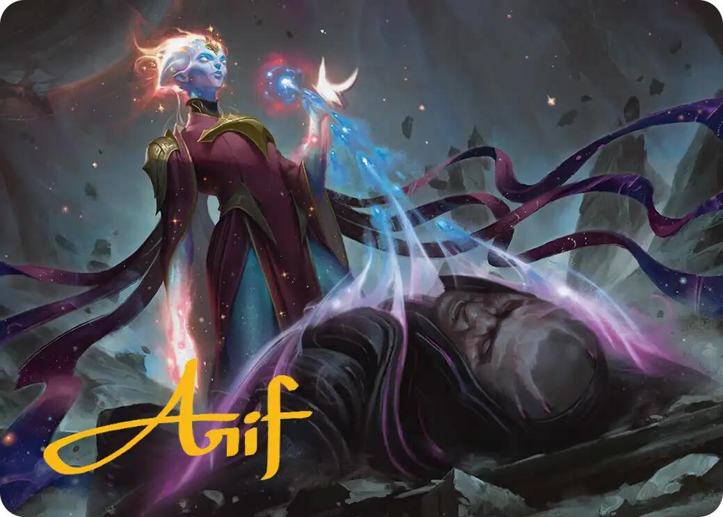 Lightstall Inquisitor Art Card (Gold-Stamped Signature) [Edge of Eternities Art Series] | Lots Moore NSW
