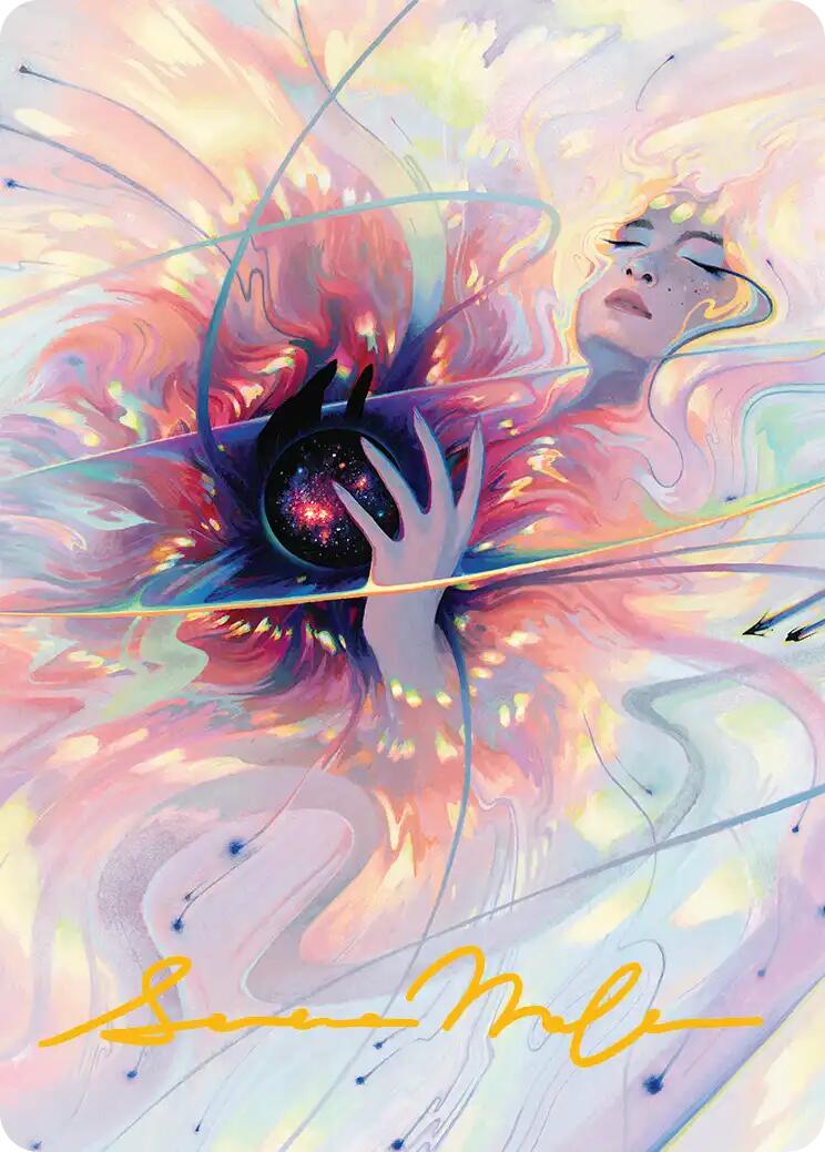 Beyond the Quiet Art Card (Gold-Stamped Signature) [Edge of Eternities Art Series] | Lots Moore NSW