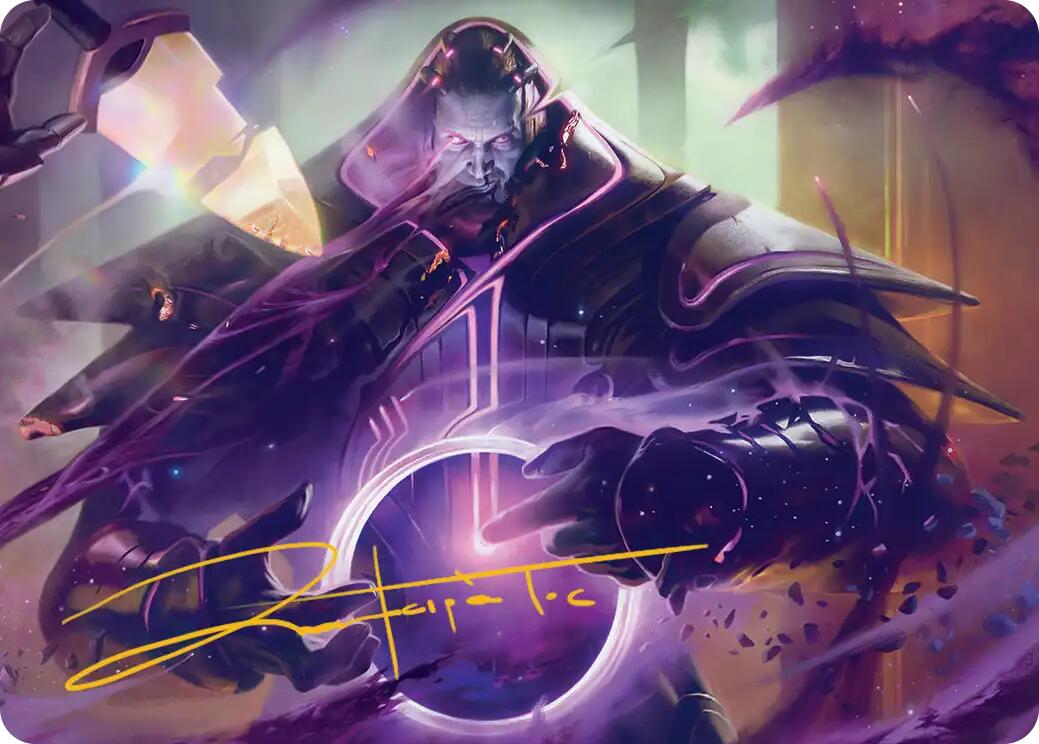 Embrace Oblivion Art Card (Gold-Stamped Signature) [Edge of Eternities Art Series] | Lots Moore NSW