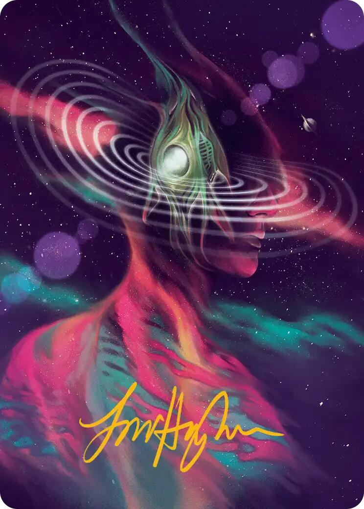 Terrasymbiosis Art Card (Gold-Stamped Signature) [Edge of Eternities Art Series] | Lots Moore NSW