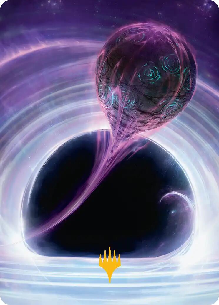 Susur Secundi, Void Altar Art Card (Gold-Stamped Planeswalker Symbol) [Edge of Eternities Art Series] | Lots Moore NSW