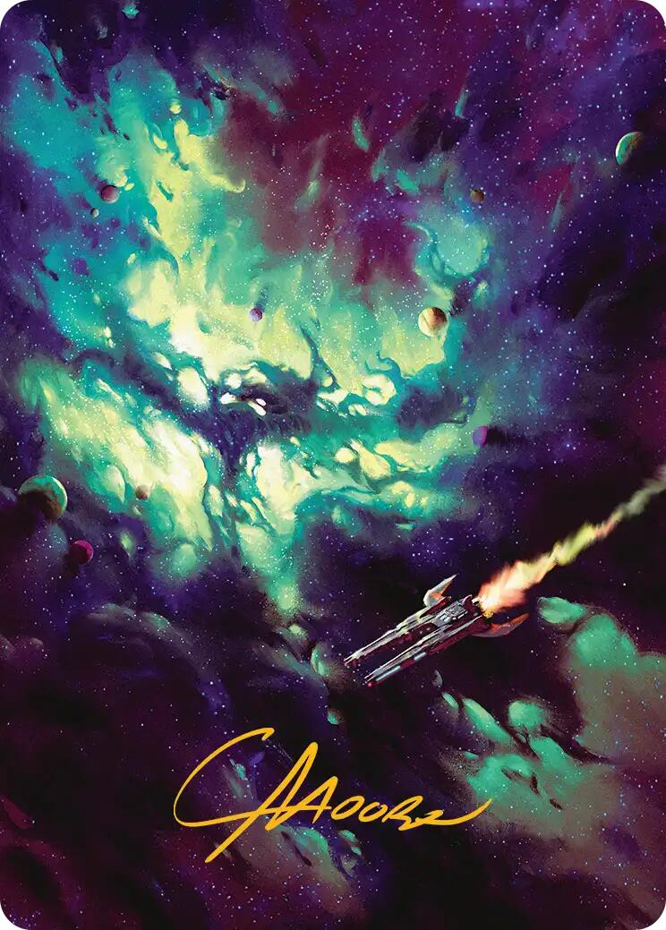 Blinkmoth Nexus Art Card (Gold-Stamped Signature) [Edge of Eternities Art Series] | Lots Moore NSW
