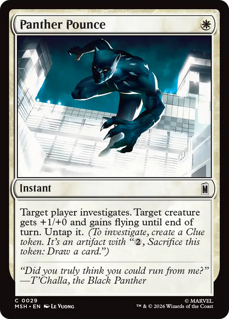 Panther Pounce [Marvel Super Heroes] | Lots Moore NSW