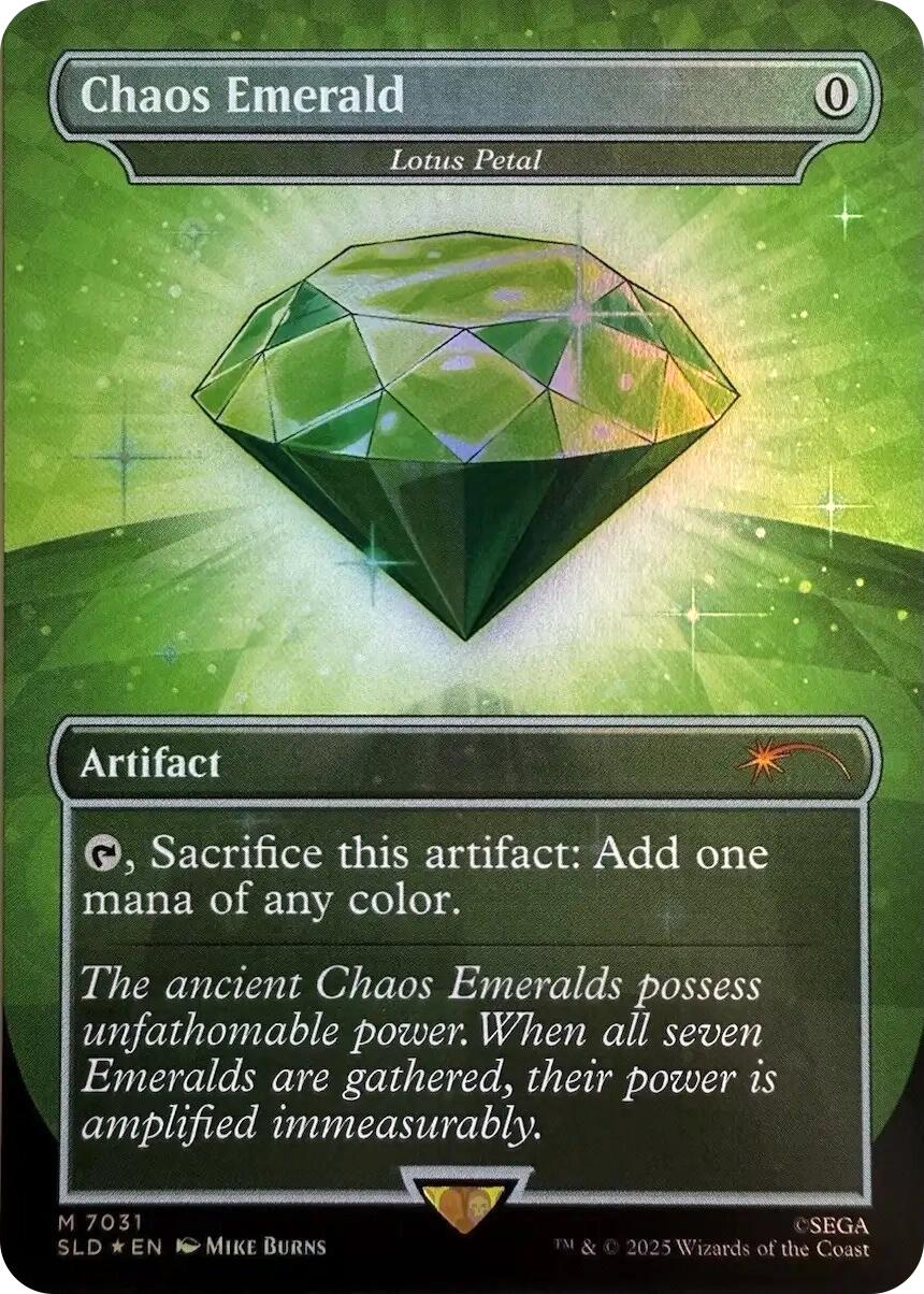 Chaos Emerald - Lotus Petal (7031) [Secret Lair Drop Series] | Lots Moore NSW