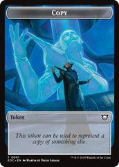 Copy // Pest Double-Sided Token [Edge of Eternities Commander Tokens] | Lots Moore NSW