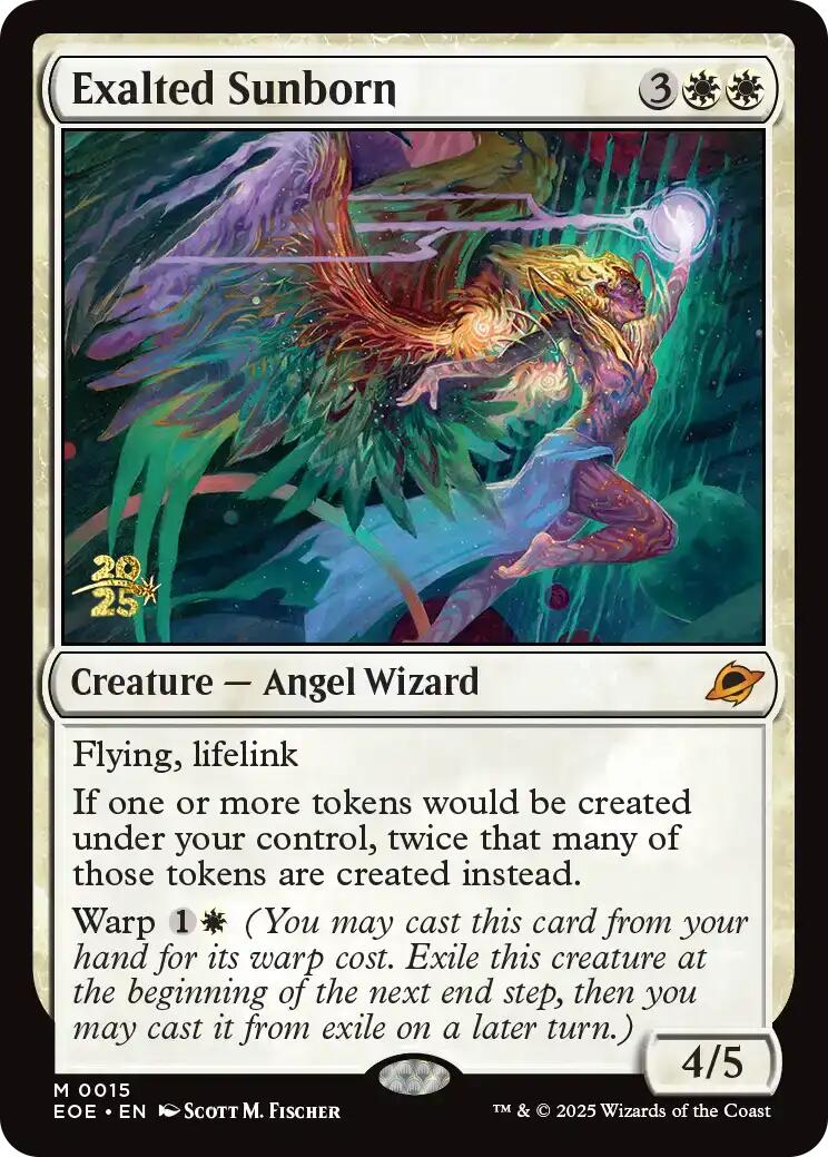 Exalted Sunborn [Edge of Eternities Prerelease Promos] | Lots Moore NSW