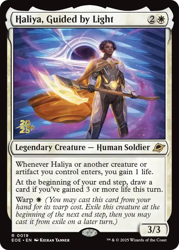 Haliya, Guided by Light [Edge of Eternities Prerelease Promos] | Lots Moore NSW