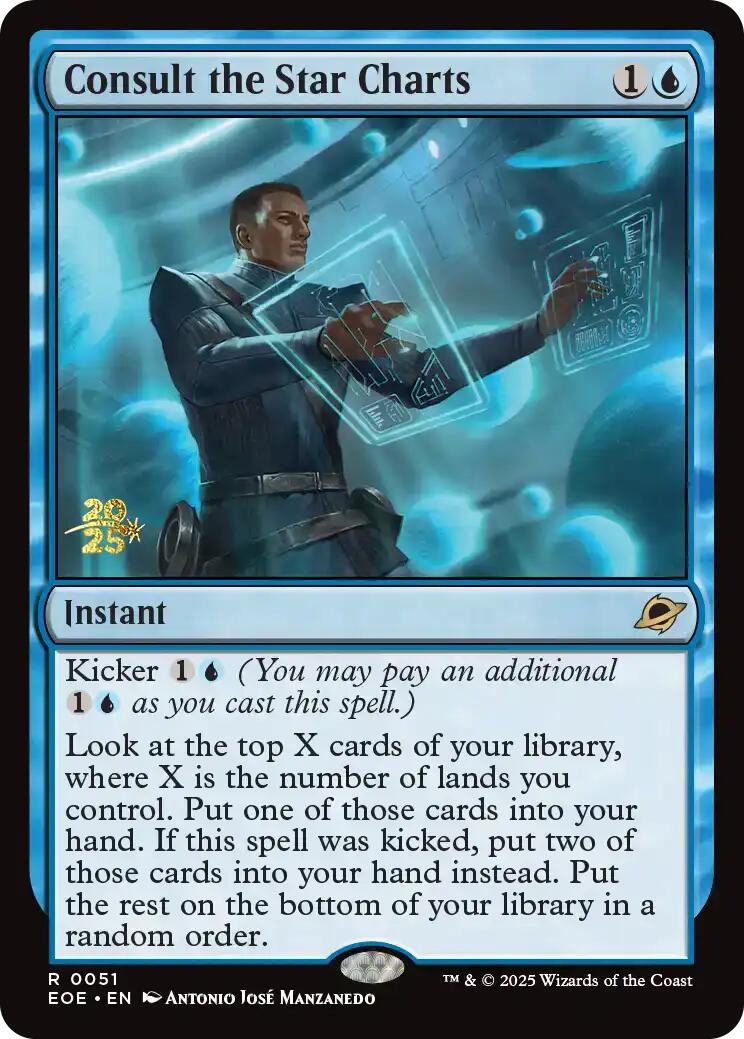 Consult the Star Charts [Edge of Eternities Prerelease Promos] | Lots Moore NSW