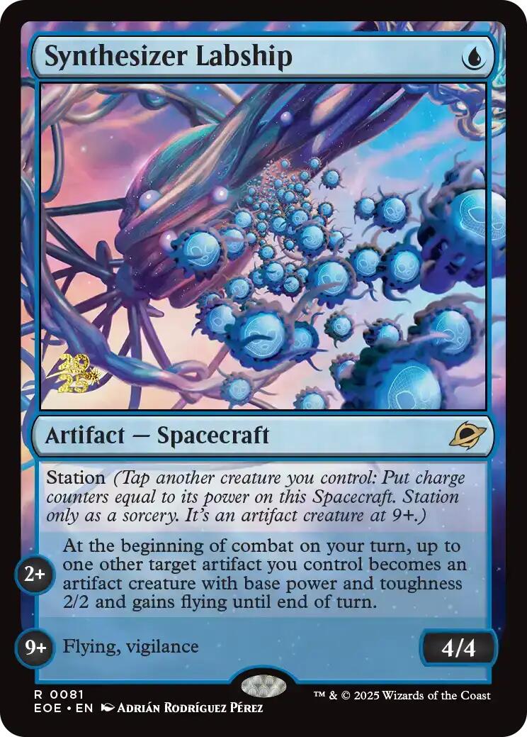 Synthesizer Labship [Edge of Eternities Prerelease Promos] | Lots Moore NSW