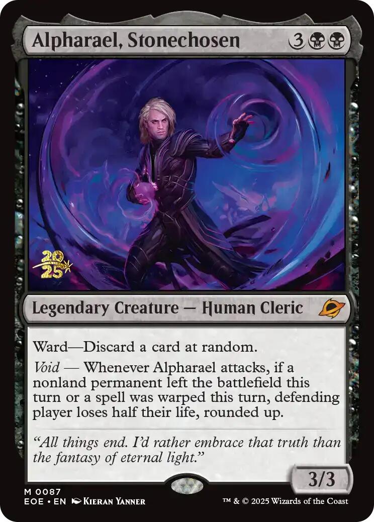Alpharael, Stonechosen [Edge of Eternities Prerelease Promos] | Lots Moore NSW