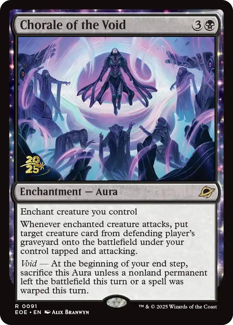 Chorale of the Void [Edge of Eternities Prerelease Promos] | Lots Moore NSW