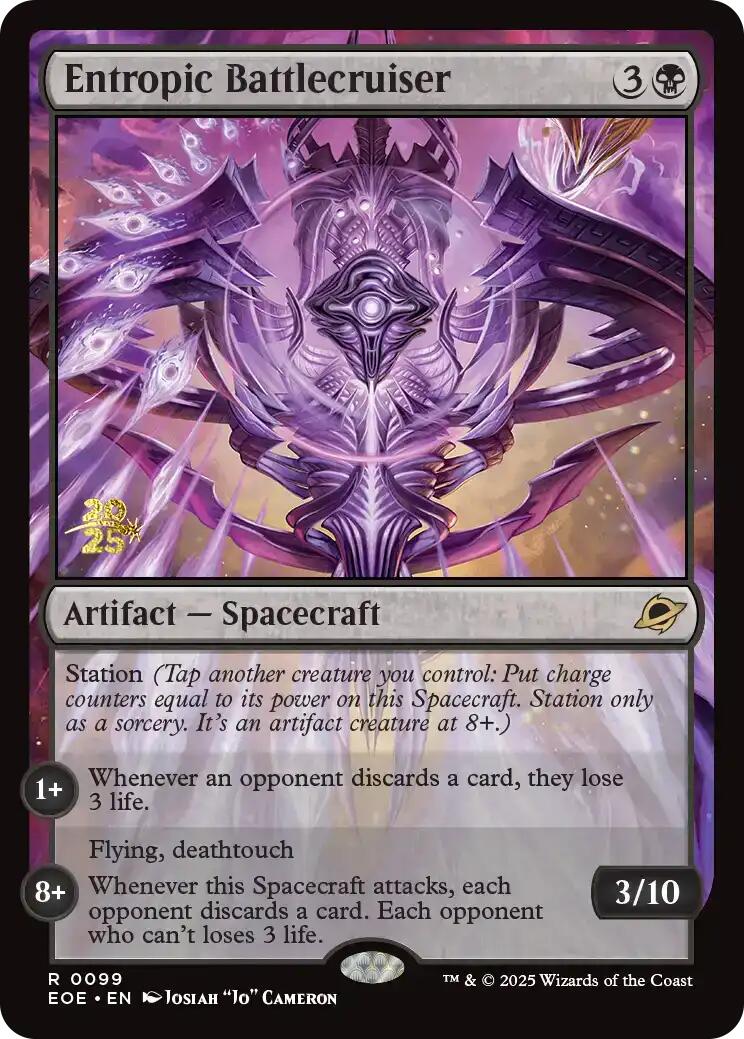 Entropic Battlecruiser [Edge of Eternities Prerelease Promos] | Lots Moore NSW