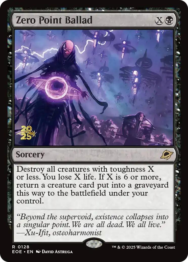 Zero Point Ballad [Edge of Eternities Prerelease Promos] | Lots Moore NSW