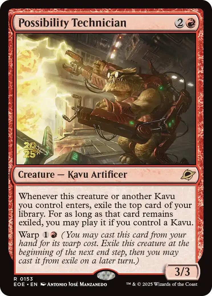 Possibility Technician [Edge of Eternities Prerelease Promos] | Lots Moore NSW