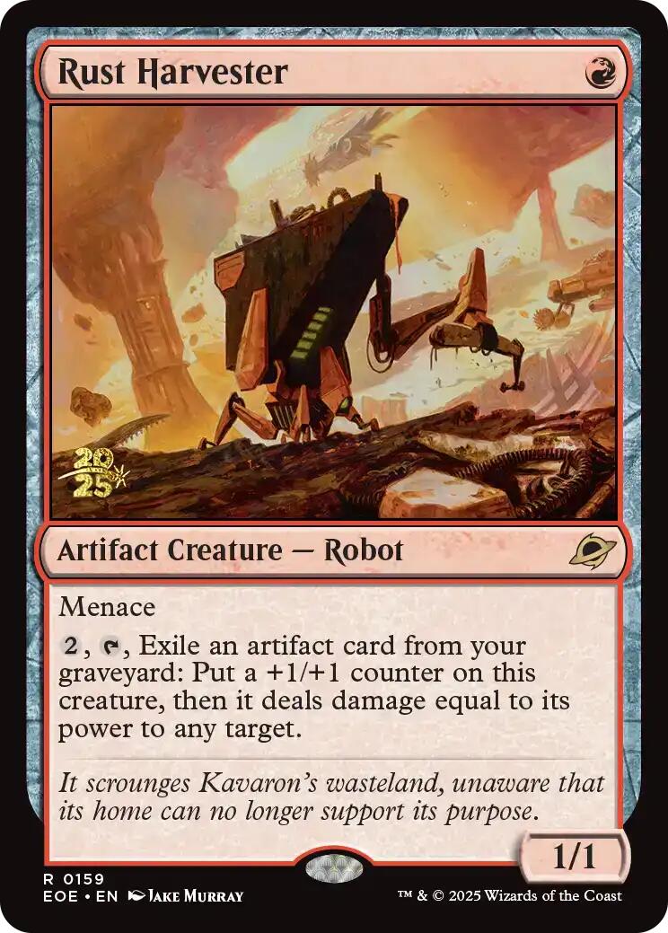 Rust Harvester [Edge of Eternities Prerelease Promos] | Lots Moore NSW
