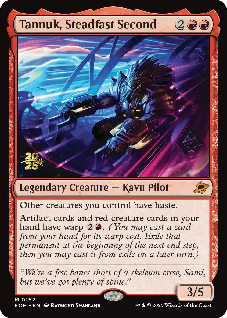 Tannuk, Steadfast Second [Edge of Eternities Prerelease Promos] | Lots Moore NSW