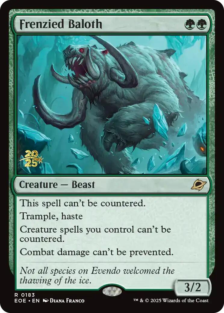 Frenzied Baloth [Edge of Eternities Prerelease Promos] | Lots Moore NSW