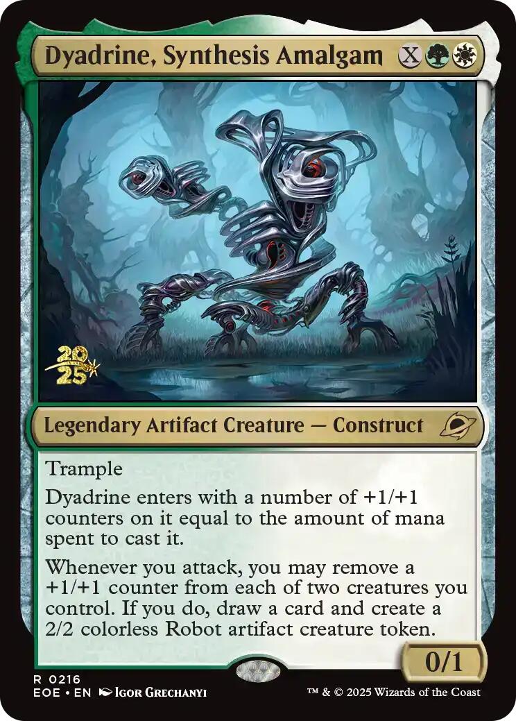 Dyadrine, Synthesis Amalgam [Edge of Eternities Prerelease Promos] | Lots Moore NSW