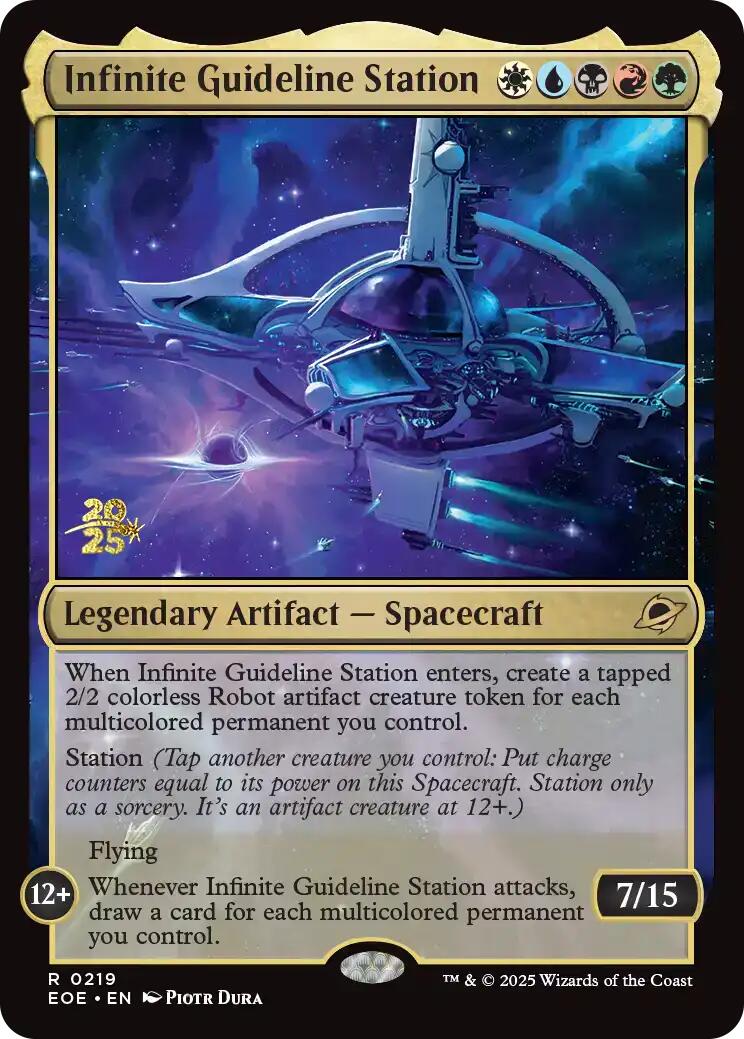 Infinite Guideline Station [Edge of Eternities Prerelease Promos] | Lots Moore NSW