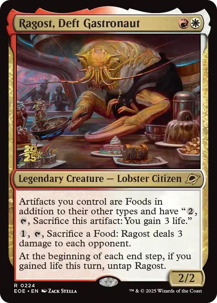 Ragost, Deft Gastronaut [Edge of Eternities Prerelease Promos] | Lots Moore NSW
