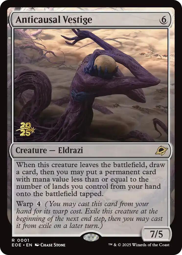 Anticausal Vestige [Edge of Eternities Prerelease Promos] | Lots Moore NSW
