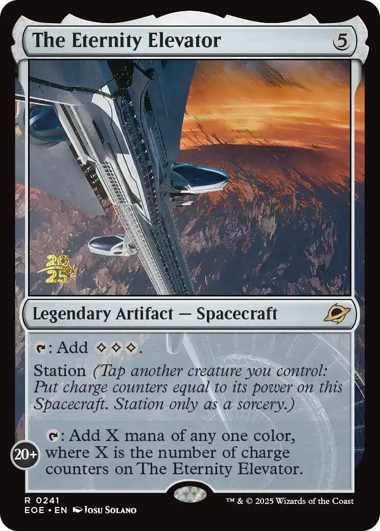 The Eternity Elevator [Edge of Eternities Prerelease Promos] Magic: The Gathering | Lots Moore NSW