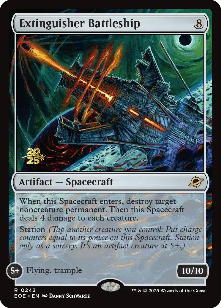 Extinguisher Battleship [Edge of Eternities Prerelease Promos] | Lots Moore NSW