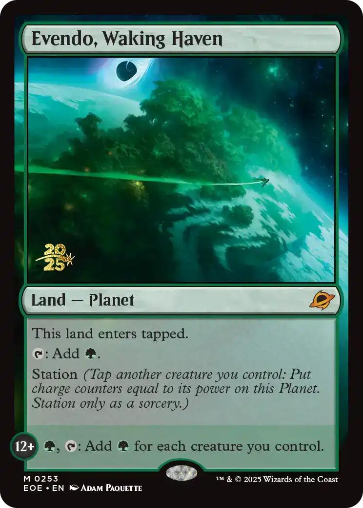 Evendo, Waking Haven [Edge of Eternities Prerelease Promos] | Lots Moore NSW
