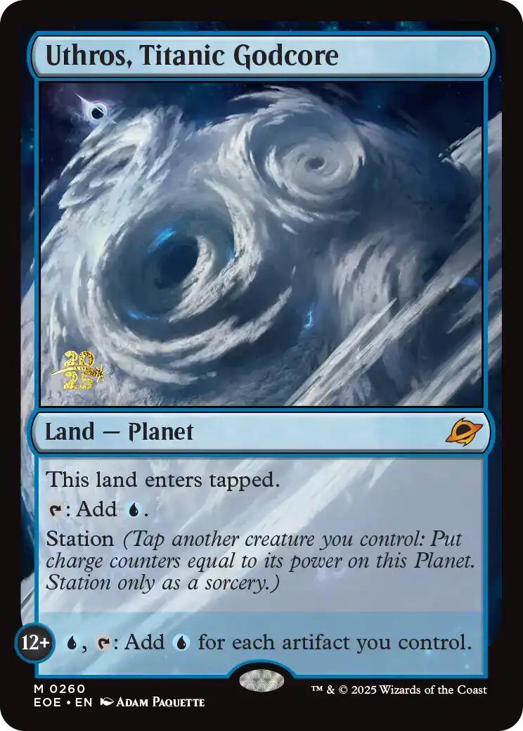 Uthros, Titanic Godcore [Edge of Eternities Prerelease Promos] | Lots Moore NSW