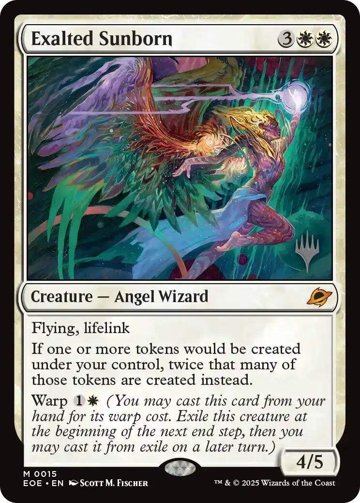 Exalted Sunborn [Edge of Eternities Promo Pack] | Lots Moore NSW