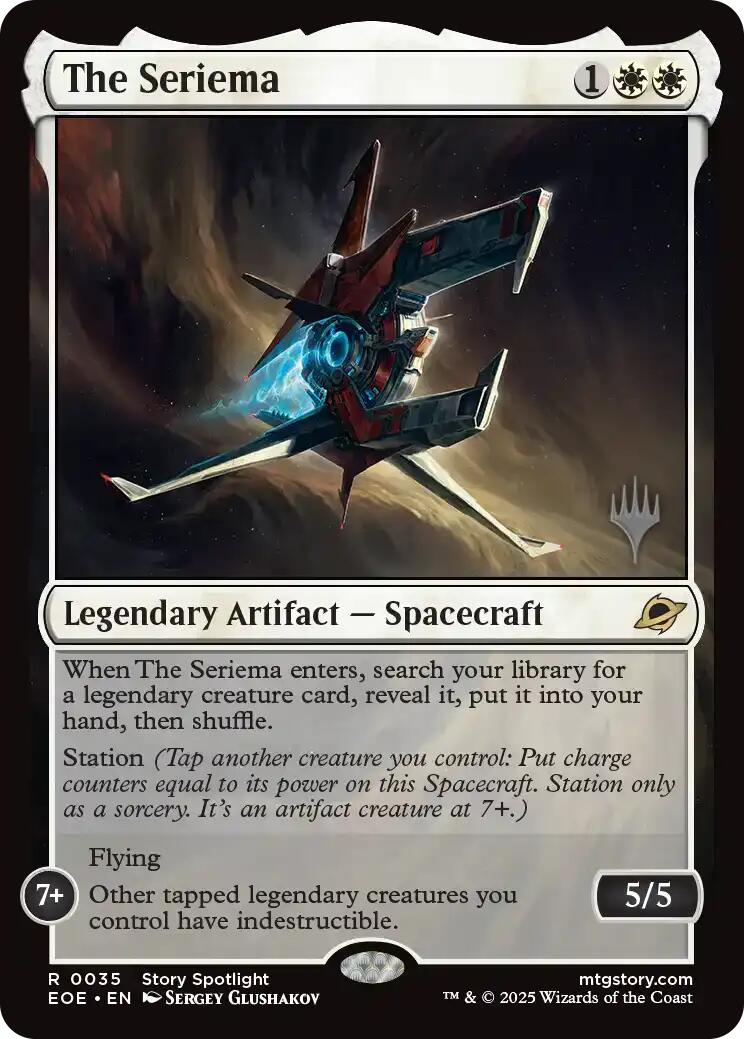 The Seriema [Edge of Eternities Promo Pack] | Lots Moore NSW