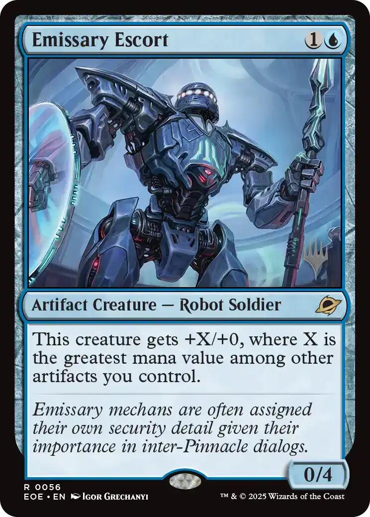 Emissary Escort (Promo Pack) [Edge of Eternities Promo Pack] | Lots Moore NSW