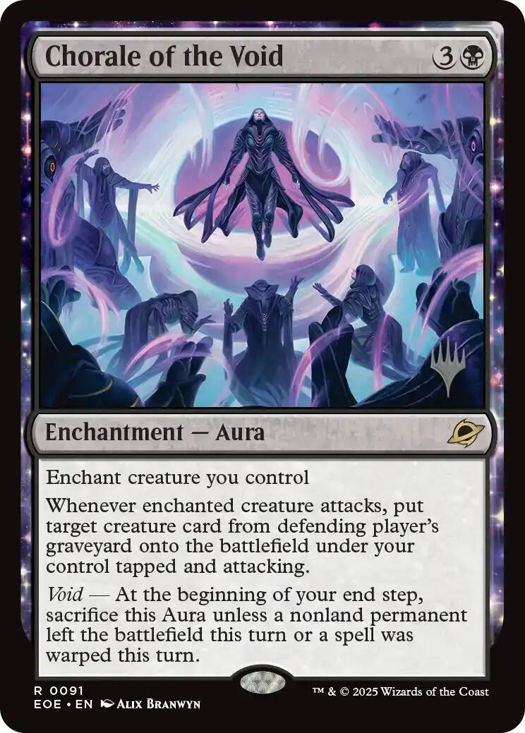 Chorale of the Void [Edge of Eternities Promo Pack] | Lots Moore NSW