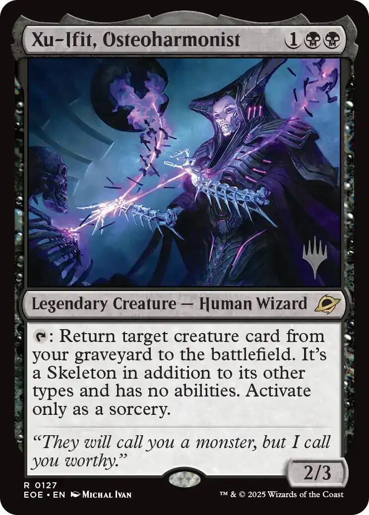 Xu-Ifit, Osteoharmonist [Edge of Eternities Promo Pack] | Lots Moore NSW