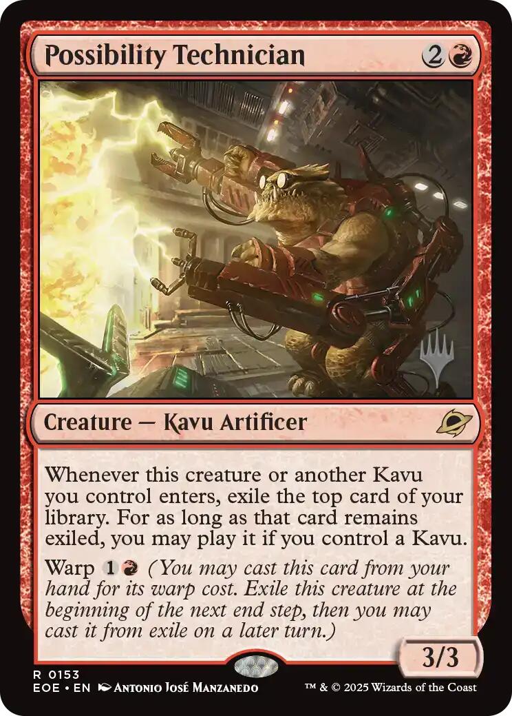Possibility Technician [Edge of Eternities Promo Pack] | Lots Moore NSW