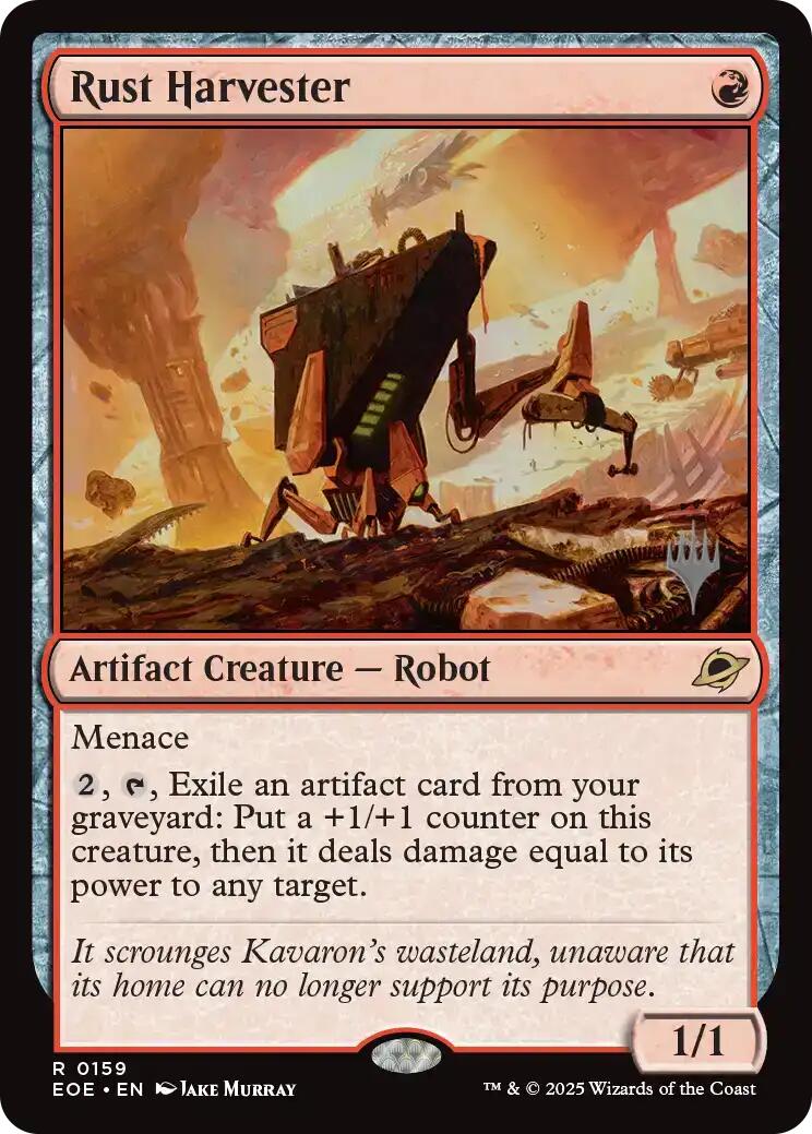 Rust Harvester [Edge of Eternities Promo Pack] | Lots Moore NSW