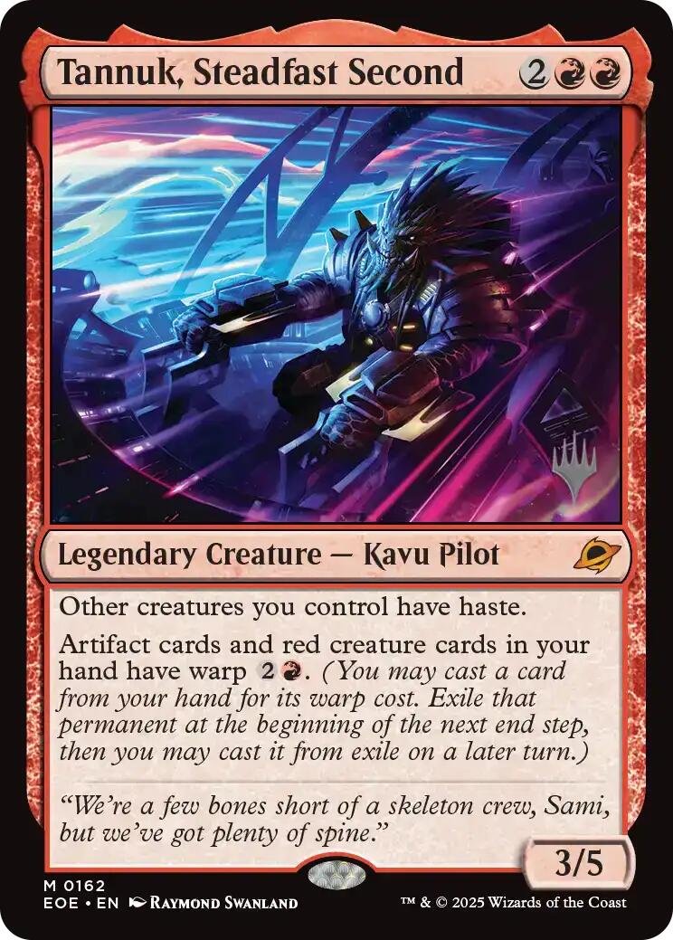 Tannuk, Steadfast Second [Edge of Eternities Promo Pack] | Lots Moore NSW