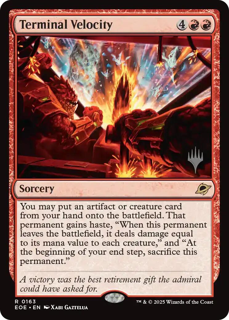 Terminal Velocity [Edge of Eternities Promo Pack] | Lots Moore NSW