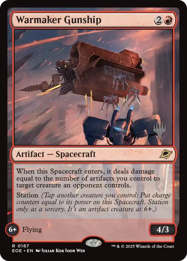 Warmaker Gunship [Edge of Eternities Promo Pack] | Lots Moore NSW