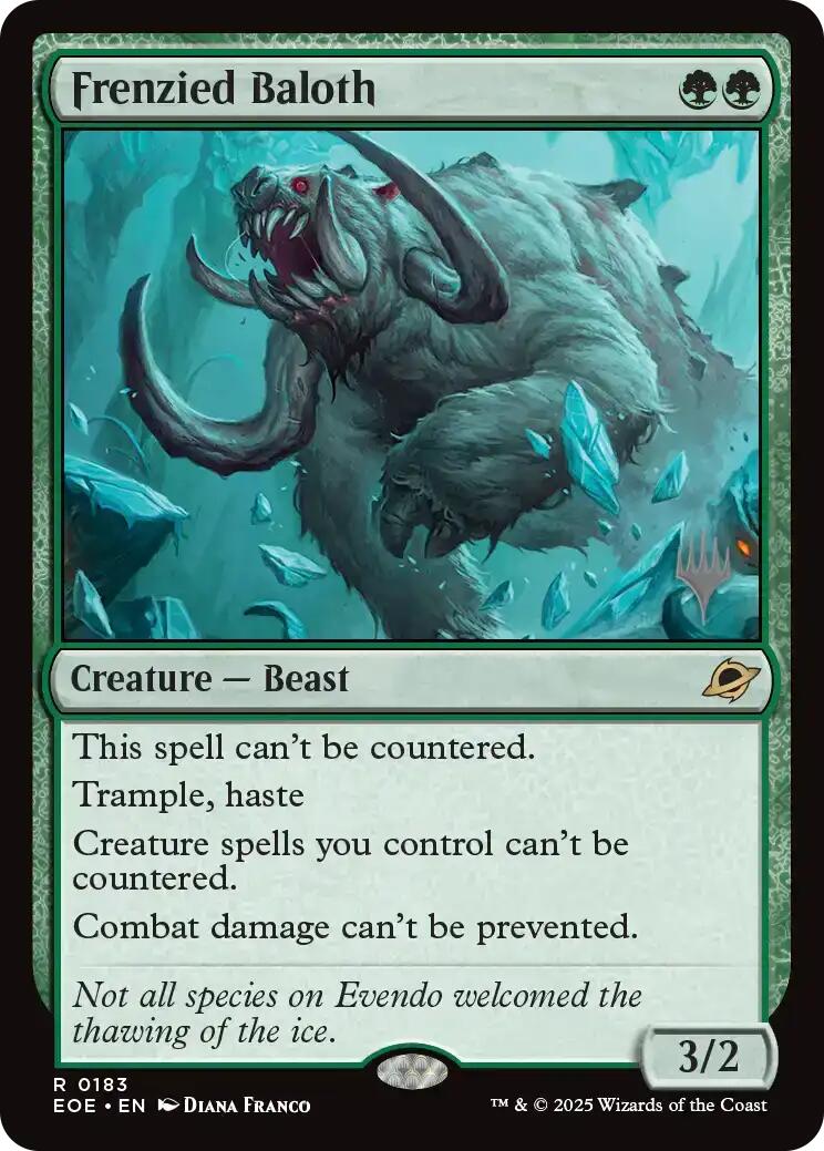 Frenzied Baloth [Edge of Eternities Promo Pack] | Lots Moore NSW