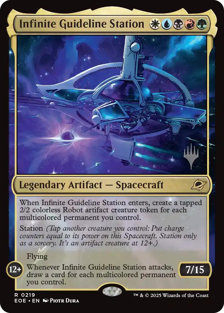 Infinite Guideline Station [Edge of Eternities Promo Pack] | Lots Moore NSW