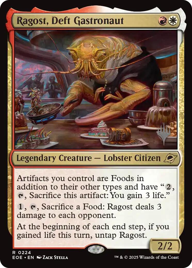 Ragost, Deft Gastronaut [Edge of Eternities Promo Pack] | Lots Moore NSW