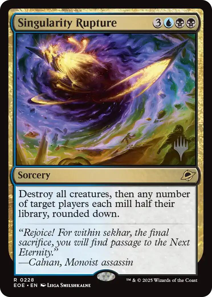 Singularity Rupture (Promo Pack) [Edge of Eternities Promo Pack] | Lots Moore NSW