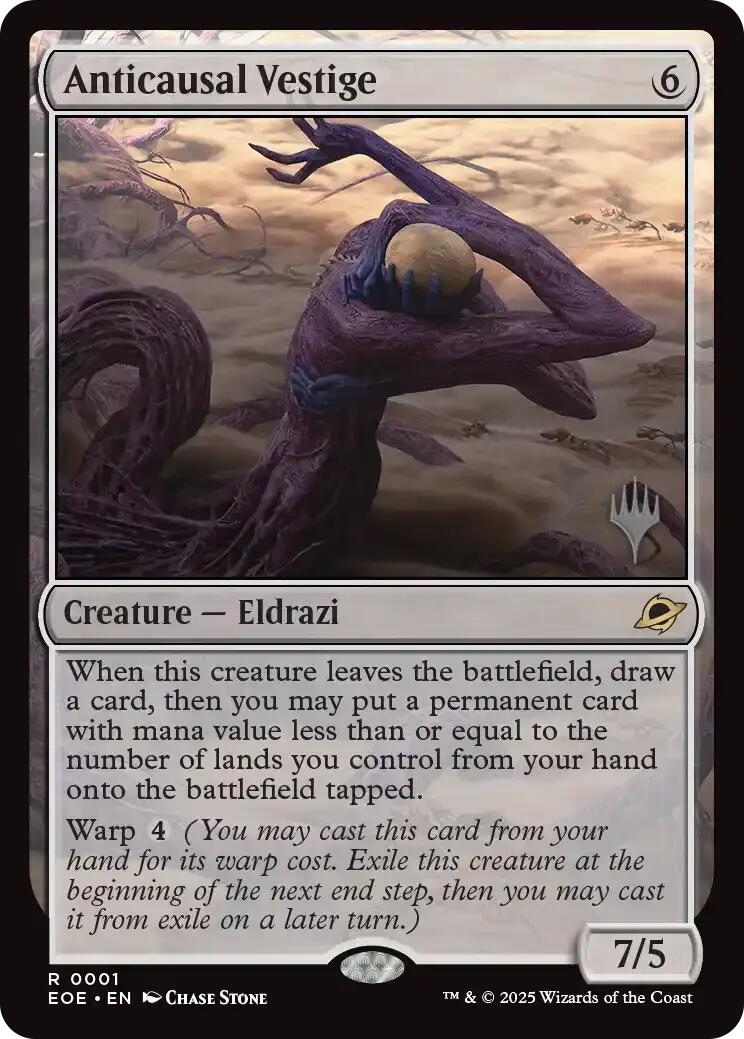 Anticausal Vestige [Edge of Eternities Promo Pack] | Lots Moore NSW