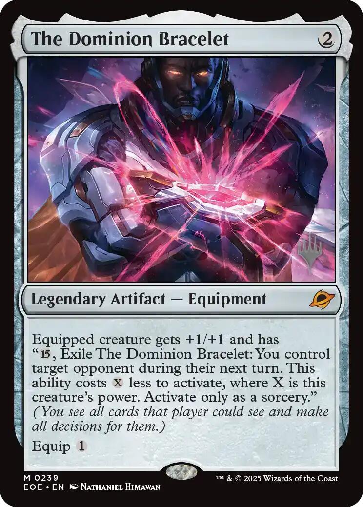 The Dominion Bracelet [Edge of Eternities Promo Pack] | Lots Moore NSW