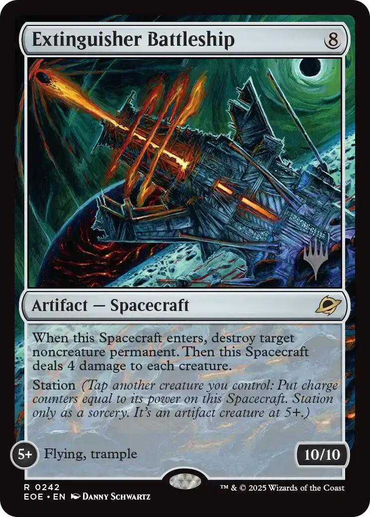 Extinguisher Battleship [Edge of Eternities Promo Pack] | Lots Moore NSW