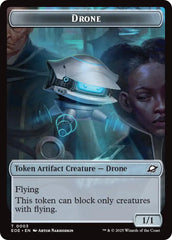 Drone // Lander (0005) Doubled-Sided Token [Edge of Eternities Tokens] | Lots Moore NSW