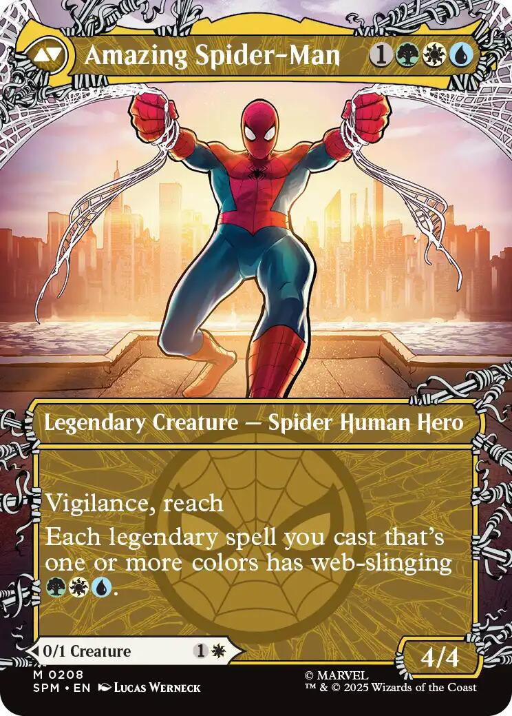 Peter Parker (0208) (Borderless) [Marvel's Spider-Man] | Lots Moore NSW
